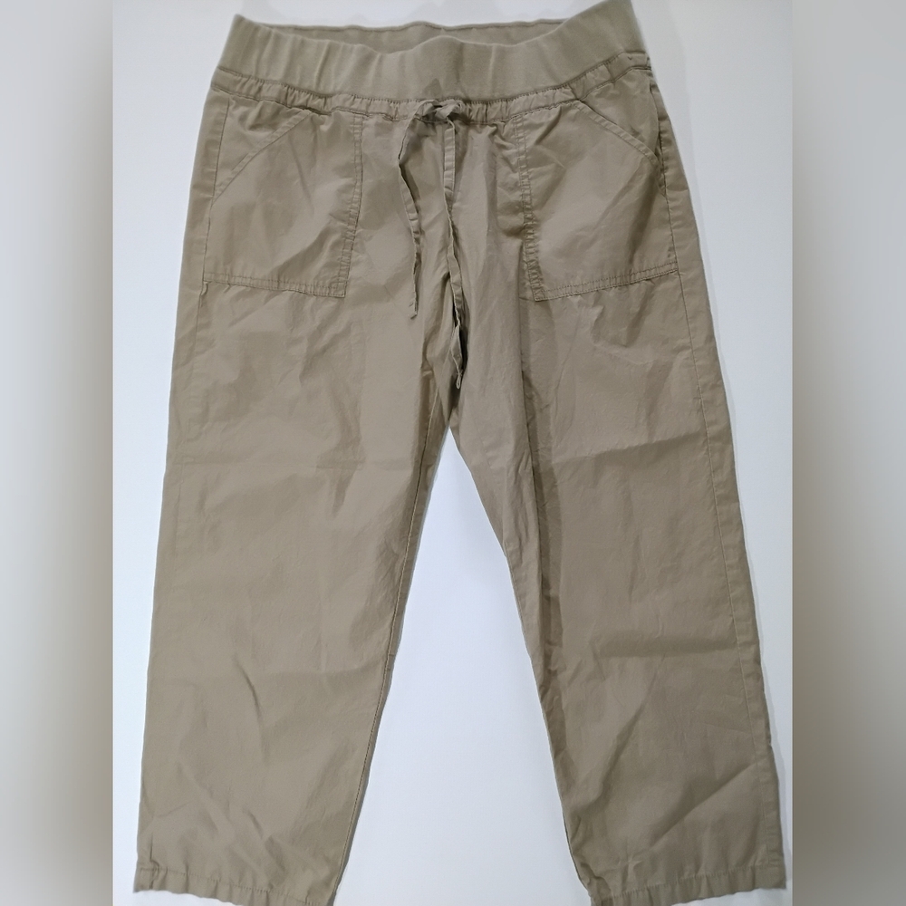 New York And Company Joggers Womens Size Small Beige‎ Stretchy Loungewear Pants